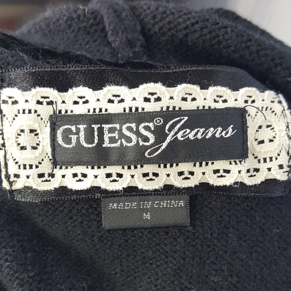 Guess knitted top, sweater style top, tunic sweater, size medium. - Picture 5 of 6